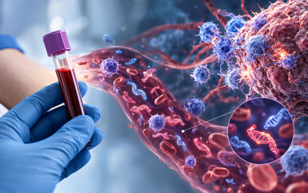 Can a single blood draw tell us whether a tumor responds to immunotherapy?